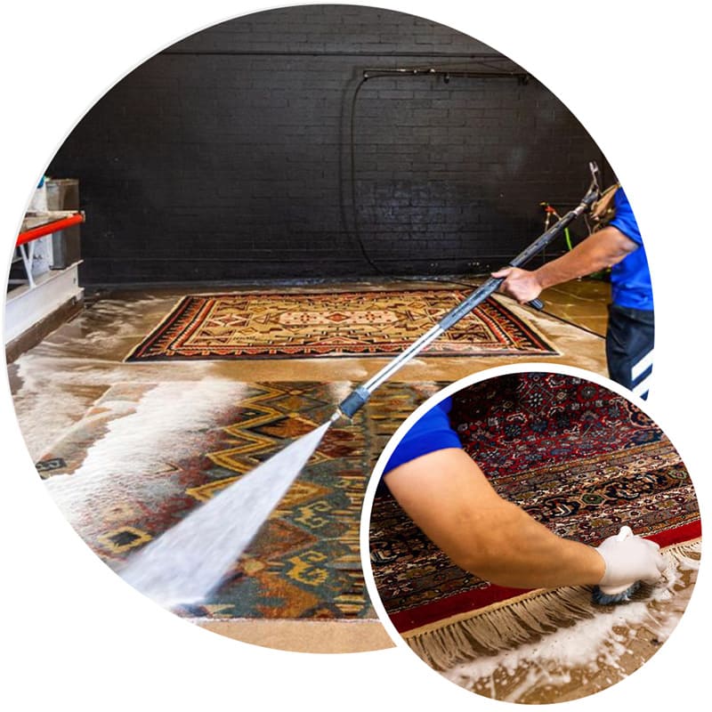 BIO-Handwäsche bringt Ihren Teppich in einen neuen Glanz.